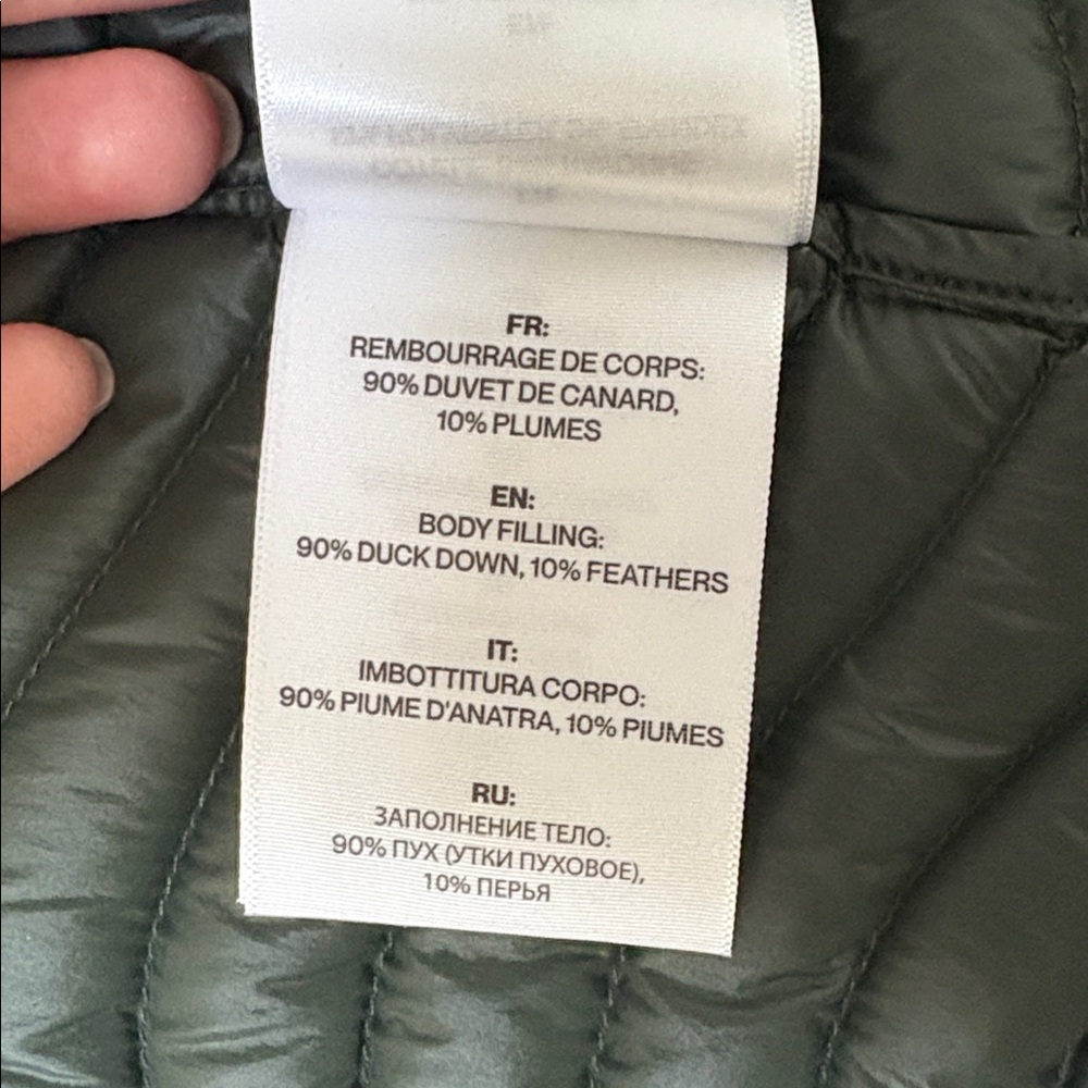 Soia&kyo Robin light down packable jacket in colour evergreen sz s - Picture 7 of 14